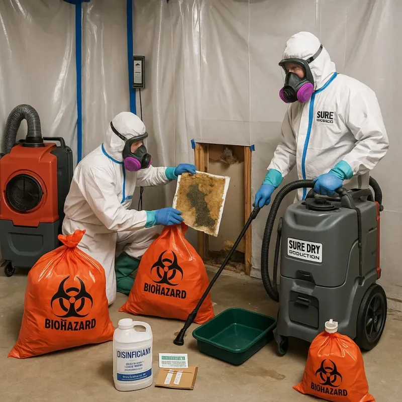 Contaminated Water Handling Protocols process in Leonville, LA