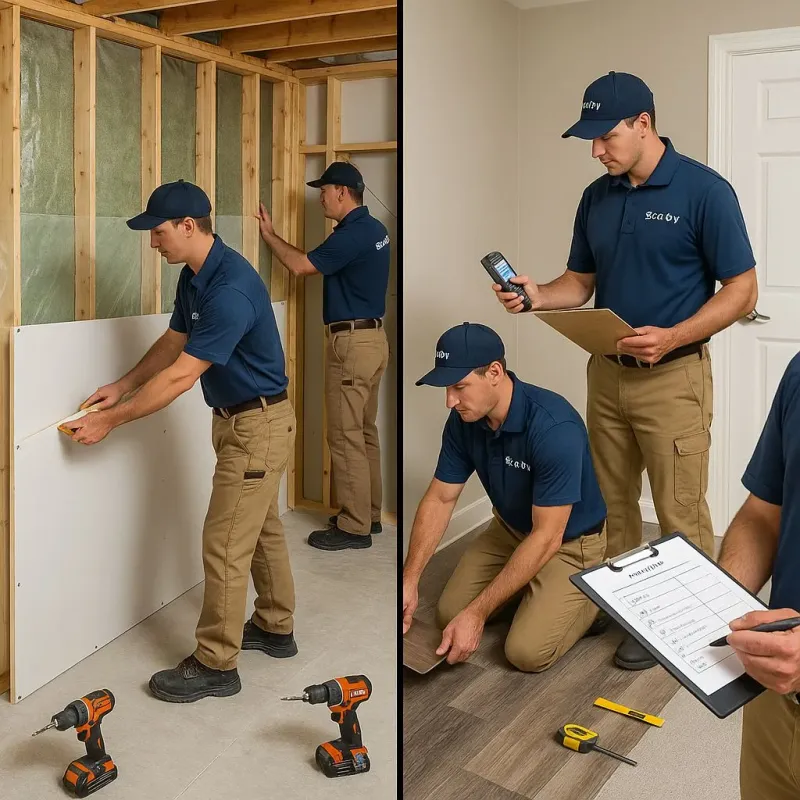 Repairs and Reconstruction process in Leonville, LA
