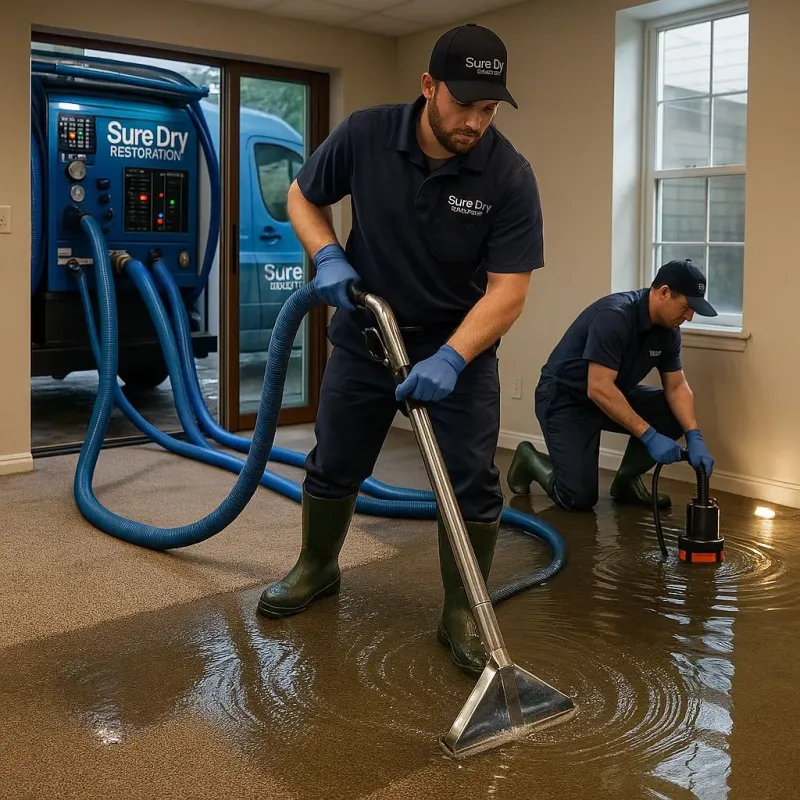 Water Extraction and Removal process in Leonville, LA